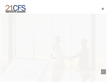 Tablet Screenshot of 21cfs.com